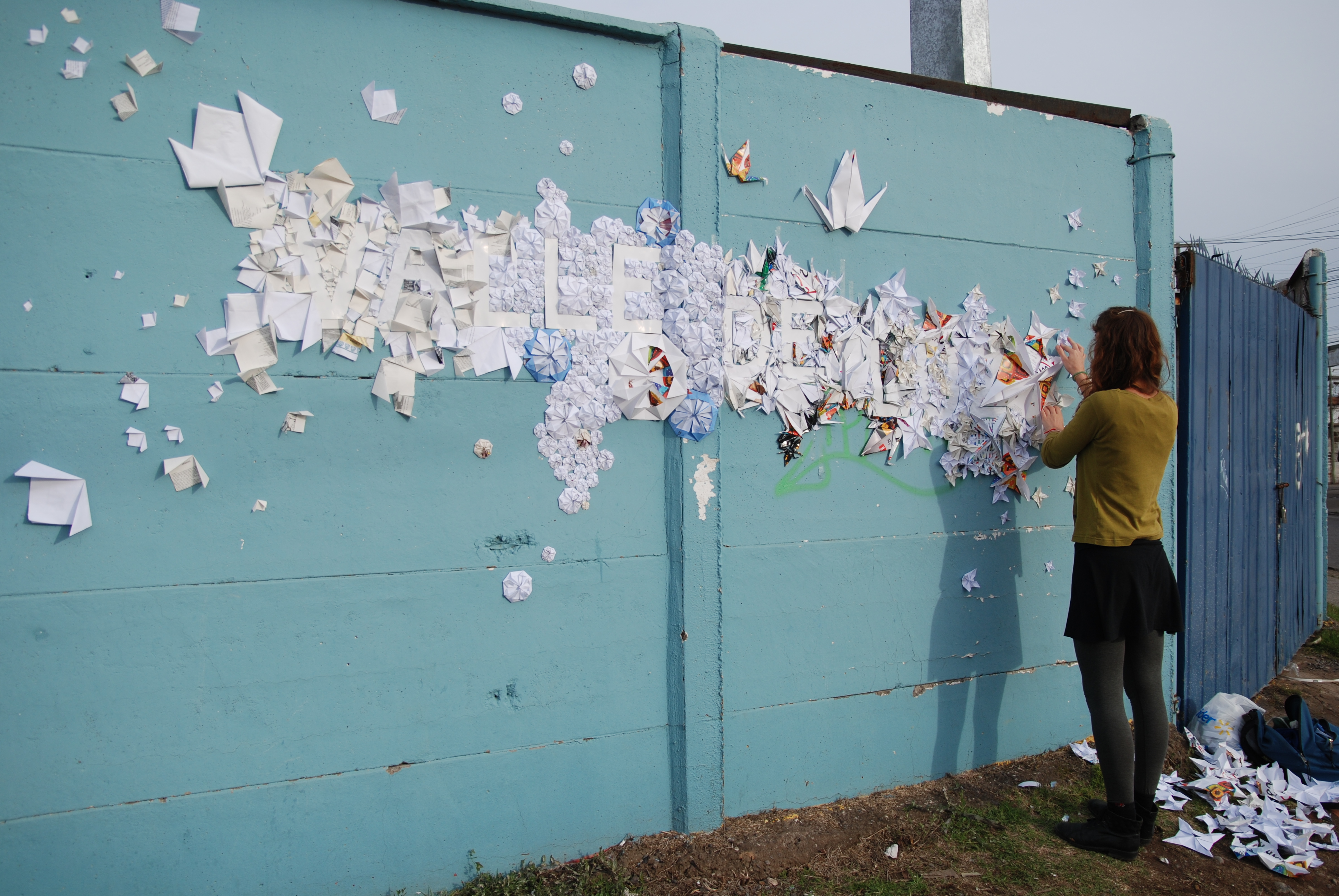 Graff d'Origami" par Laure Devenelle - -